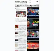 Kleine Seitenvorschau von linkezeitung.de