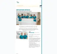 Kleine Seitenvorschau von orthopaedie-refrath.de