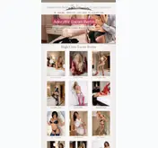 Kleine Seitenvorschau von adorable-escort-berlin.de