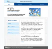 Kleine Seitenvorschau von gestis.dguv.de