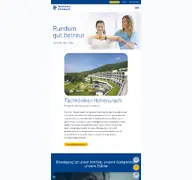 Kleine Seitenvorschau von fachkliniken-hohenurach.de