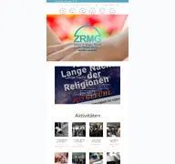 Kleine Seitenvorschau von zrmg.de