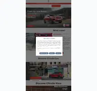 Kleine Seitenvorschau von citroen.co.uk