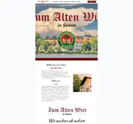 Kleine Seitenvorschau von zum-alten-wirt-seeon.de