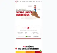 Kleine Seitenvorschau von herzjobs.de