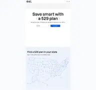 Kleine Seitenvorschau von savingforcollege.com