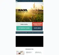 Kleine Seitenvorschau von dorf-kagel.de