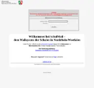 Kleine Seitenvorschau von schulmail.nrw.de