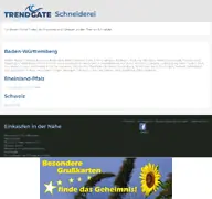 Kleine Seitenvorschau von schneiderei.shop-local-best.de