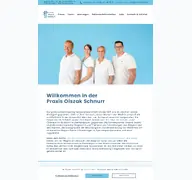 Kleine Seitenvorschau von praxis-olszak-schnurr.de