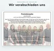 Kleine Seitenvorschau von praxis-welling.de