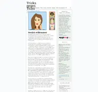 Kleine Seitenvorschau von tricks-gegen-ticks.de
