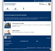 Kleine Seitenvorschau von schulverwaltungsportal.nrw.de