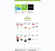 Kleine Seitenvorschau von prestonfishing.de