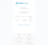 Kleine Seitenvorschau von friendsurance.de
