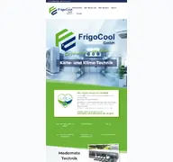 Kleine Seitenvorschau von frigocool.de
