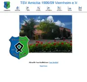 Kleine Seitenvorschau von tsv-amicitia-viernheim.de