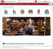 Kleine Seitenvorschau von getraenkedresden.de