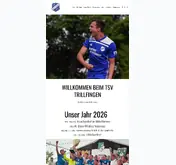 Kleine Seitenvorschau von tsv-trillfingen.de