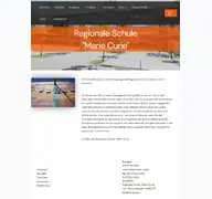 Kleine Seitenvorschau von curie-schule.de