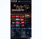 Kleine Seitenvorschau von fuck-band.de