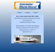 Kleine Seitenvorschau von getraenke-rheinmosel.de