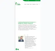 Kleine Seitenvorschau von ltv-sachsen.de