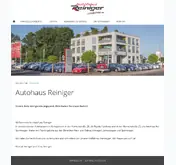 Kleine Seitenvorschau von autohaus-reiniger.de
