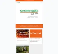 Kleine Seitenvorschau von getraenke-sojka.de