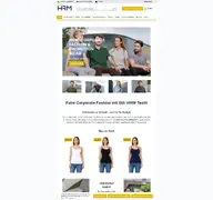 Kleine Seitenvorschau von hrm-textil.de