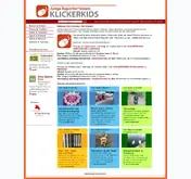 Kleine Seitenvorschau von klickerkids.de