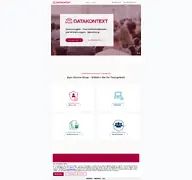 Kleine Seitenvorschau von datakontext.de