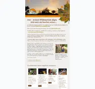 Kleine Seitenvorschau von wildnisschule-allgaeu.de
