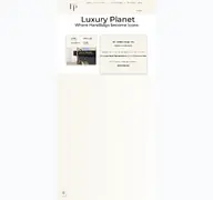 Kleine Seitenvorschau von luxury-planet.de