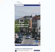 Kleine Seitenvorschau von schwabmuenchen.de