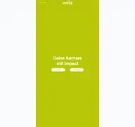 Kleine Seitenvorschau von karriere.vistaberlin.de