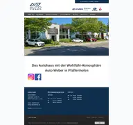 Kleine Seitenvorschau von autoweber.de
