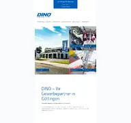 Kleine Seitenvorschau von gewerbedino.de