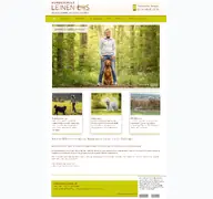 Kleine Seitenvorschau von hundeschule-leinen-los.de