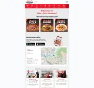 Kleine Seitenvorschau von schwandorf.mikespizza.de