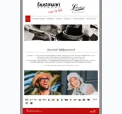 Kleine Seitenvorschau von hut-faustmann.de