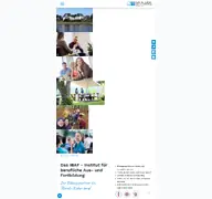 Kleine Seitenvorschau von ibaf.de