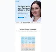 Kleine Seitenvorschau von novalnet.de