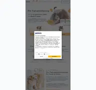 Kleine Seitenvorschau von petolo.de