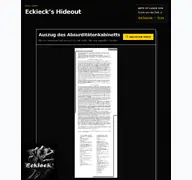 Kleine Seitenvorschau von eckieck.de