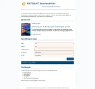 Kleine Seitenvorschau von aerzteblatt-rheinlandpfalz.de