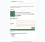 Kleine Seitenvorschau von aerzteblatt-saar.de