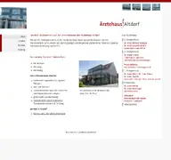 Kleine Seitenvorschau von aerztehaus-altdorf.de