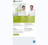 Kleine Seitenvorschau von eurodepraxis.de