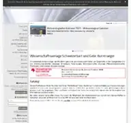 Kleine Seitenvorschau von schweizerbart.de